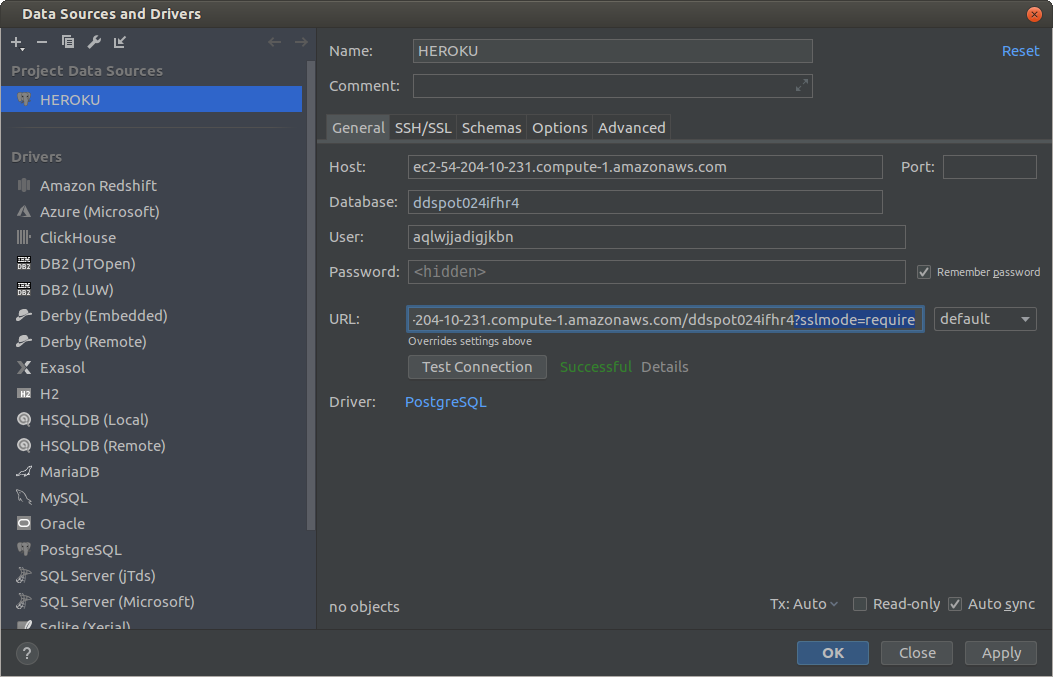 no pg_hba.conf entry for host
